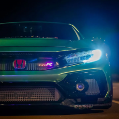 Lit Logos 1999-2023 Honda Civic Type R RGB Badge